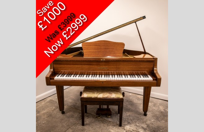 Wilhsteinman Polished Mahogany Baby Grand Piano, Used - All Inclusive Premium Package (SN:309962) - Image 1